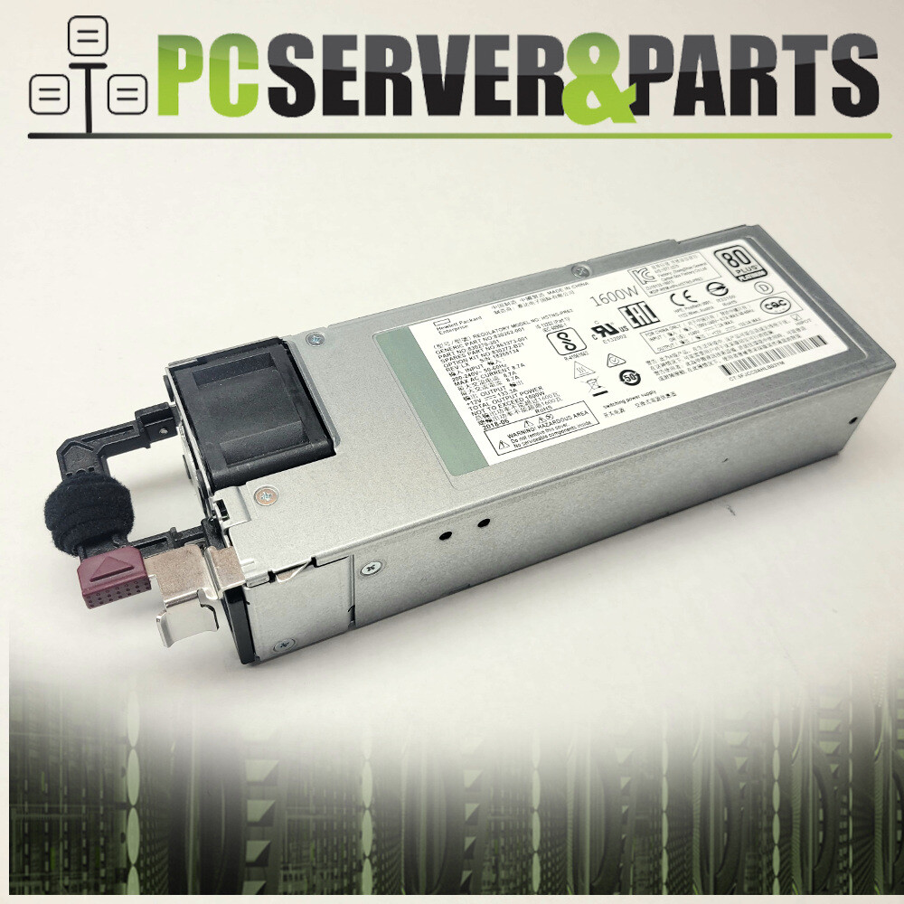 HP 863373-001 1600W 80 Plus Platinum Power Supply HSTNS-PR62 830270-001