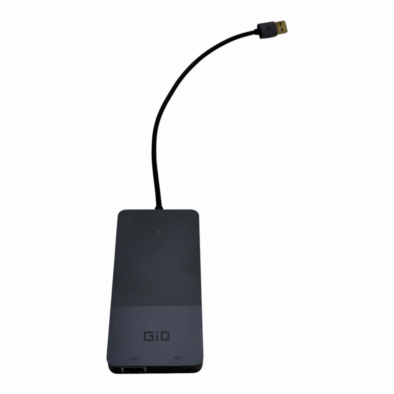 GiQ USB 3.0 Docking Station Triple Display USB C Laptop D3908-QGEEM - Grey