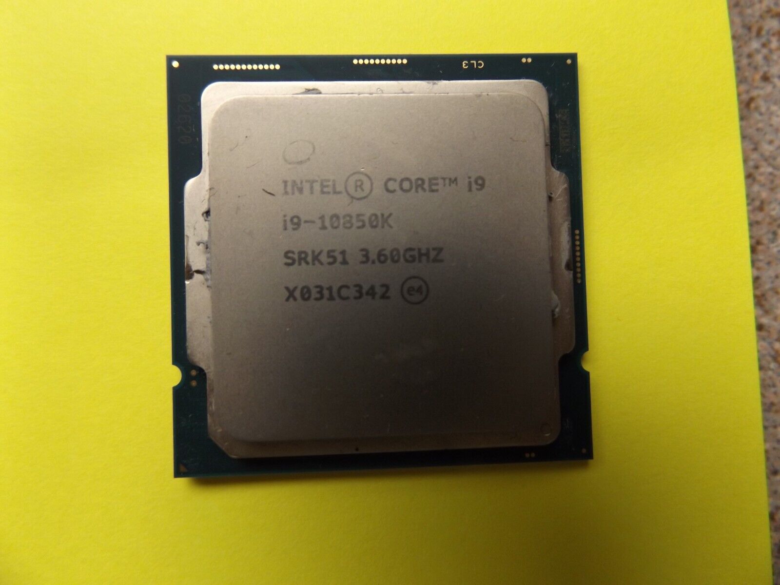 Intel Core i9-10850K Processor (3.6 GHz, 10 Cores) #210123