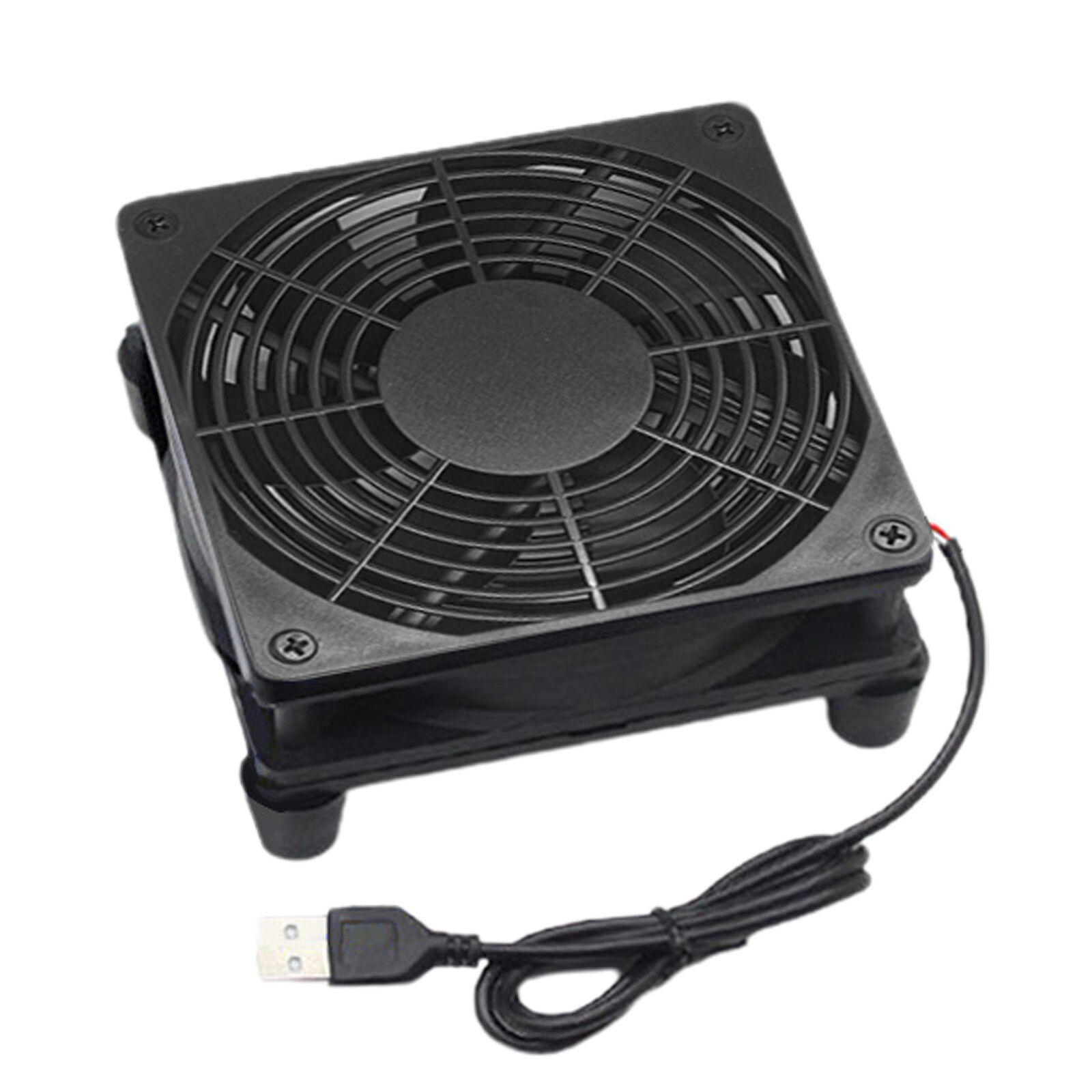  Fan For Router Cooling Portable Cooling Fan PC Router Case Fan USB Powered Fan