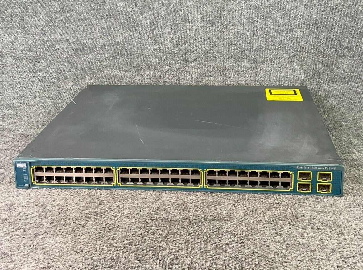 Cisco Catalyst 2960 24-Port Managed Switch WS-C2960-24TC-L Used