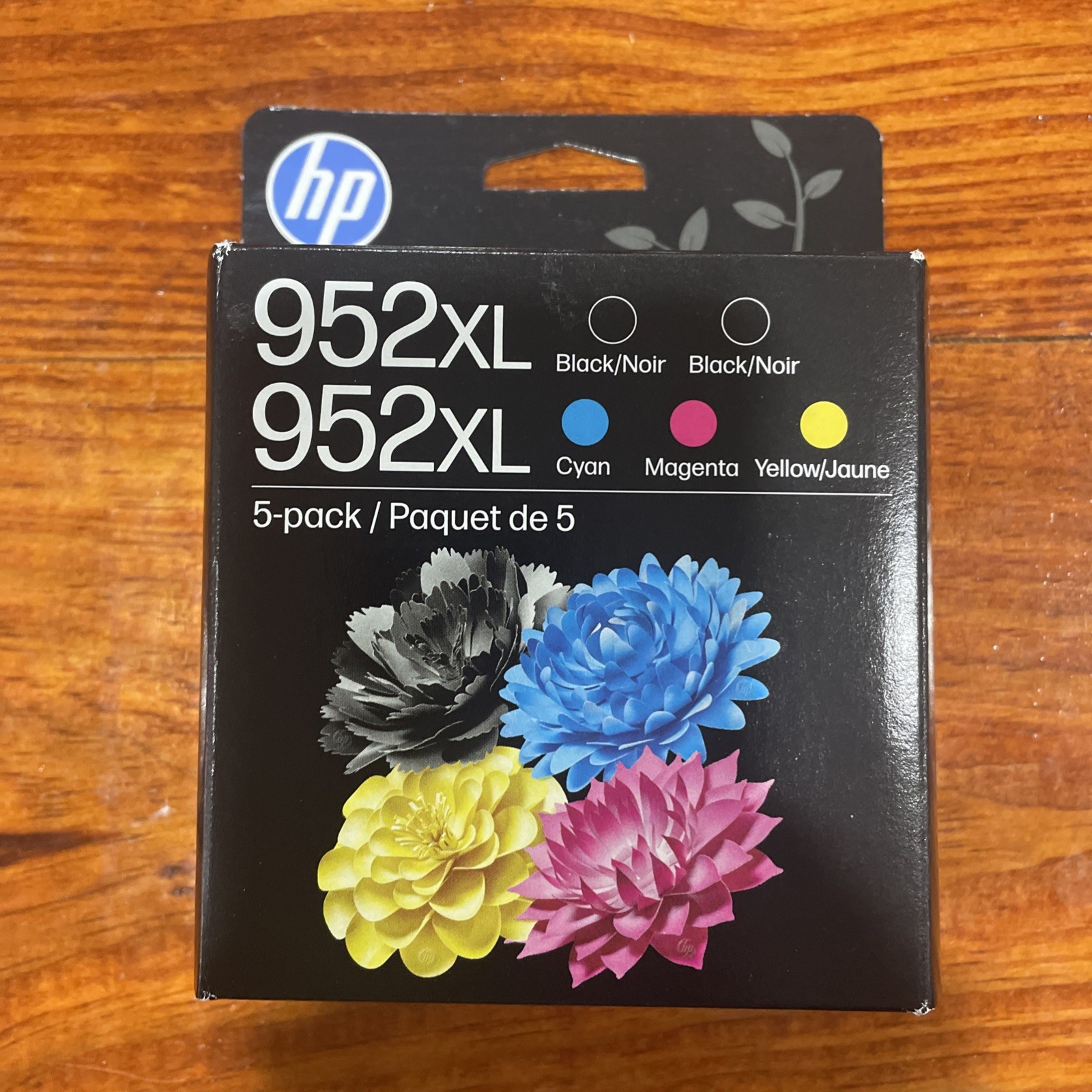 Genuine HP 952 XL 5 Pack High Yield Ink Cartridge Combo 6ZA00AN 952XL exp 2028