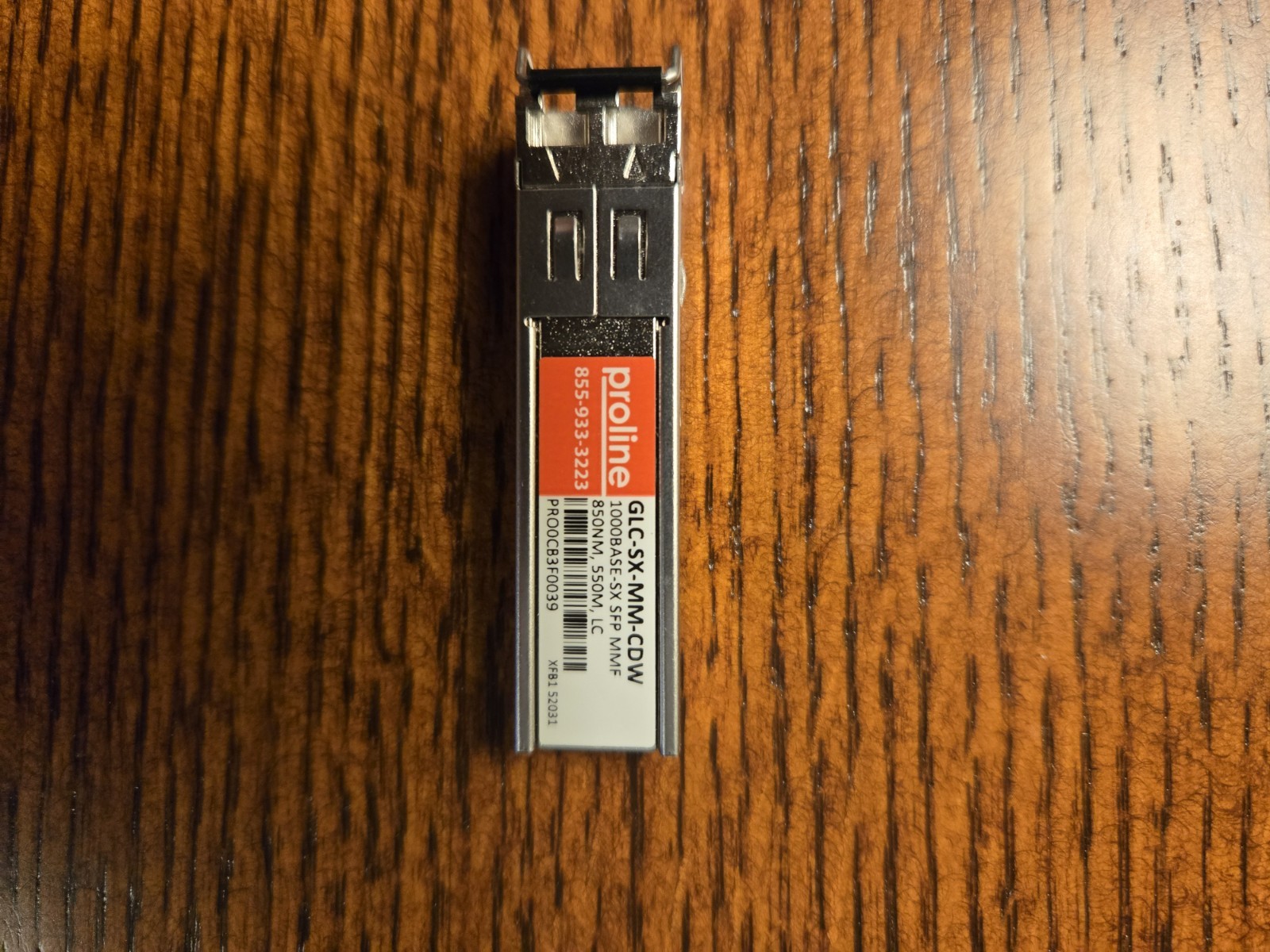 PROLINE GLC-SX-MM-CDW 1000BASE-SX SFP TRANSCEIVER MODULE MMF 850mm 550m LC
