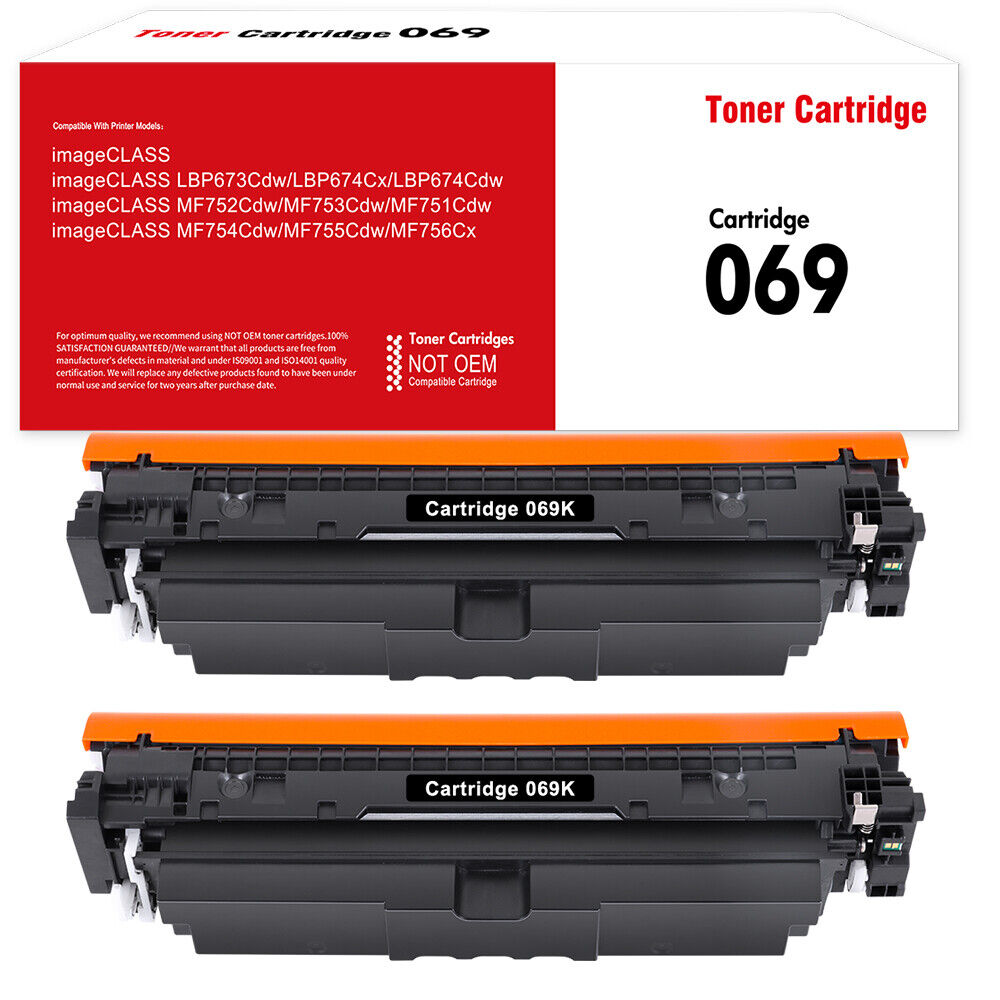 Toner Cartridge 069 H Compatible For Canon 069 LBP674Cdw MF756Cx MF753Cdw lot