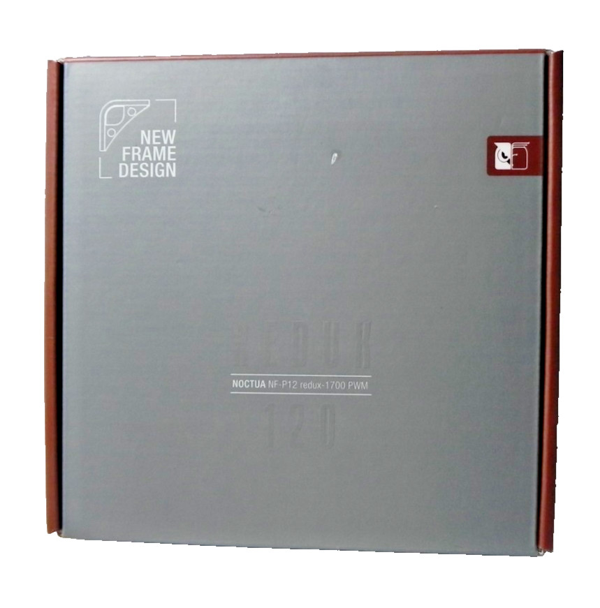 Noctua NF-P12 redux-1700 PWM 120mm 4-Pin 1700RPM 12V Gray Case Fan