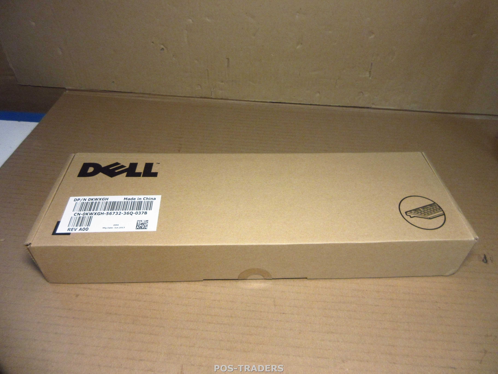 Dell KWXGH KM632 ARABIC Layout Wireless Cordless Keyboard & Mouse Set Kit NEW 