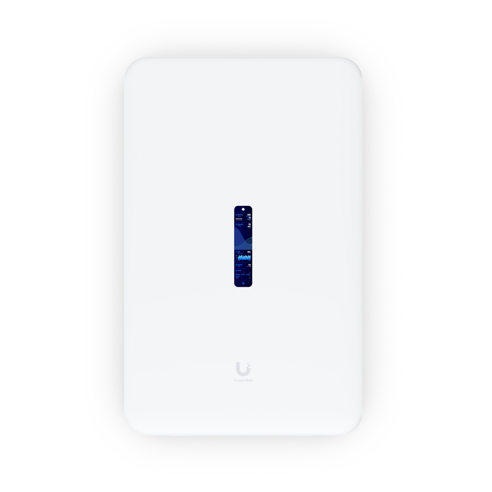 NEW Ubiquiti UniFi Dream Wall UDW-US Cloud Gateway 17-Port PoE++ 10G WiFi 6