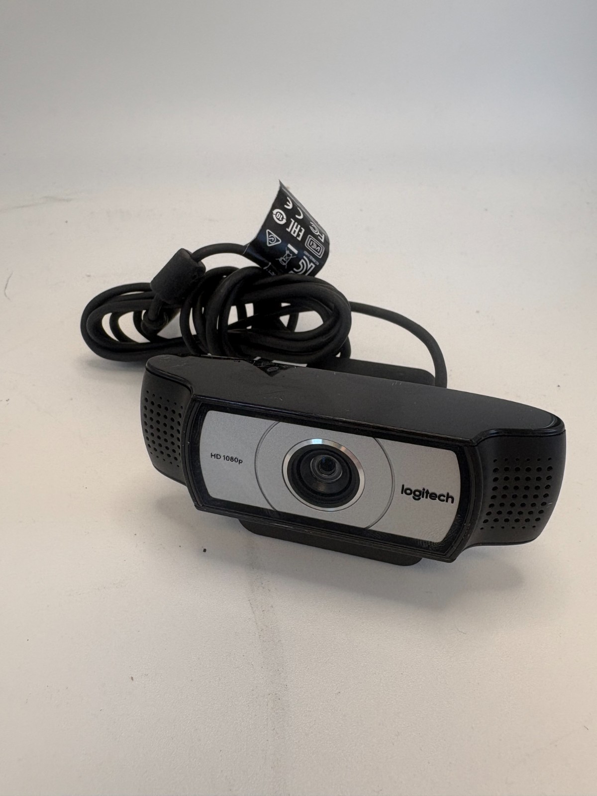 Logitech C930e V-U0031 1080p Full HD 90-Degree Extended View USB WebCam NO COVER
