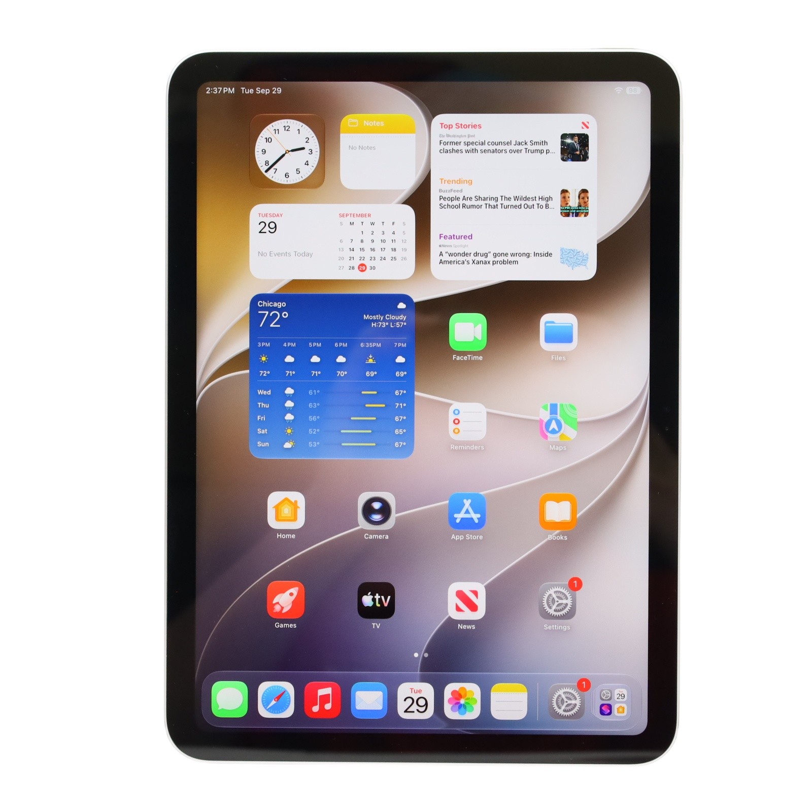 Apple iPad 11th Gen MD3Y4LL/A 128GB A16 Wi-Fi 11" Tablet - Silver (7974)