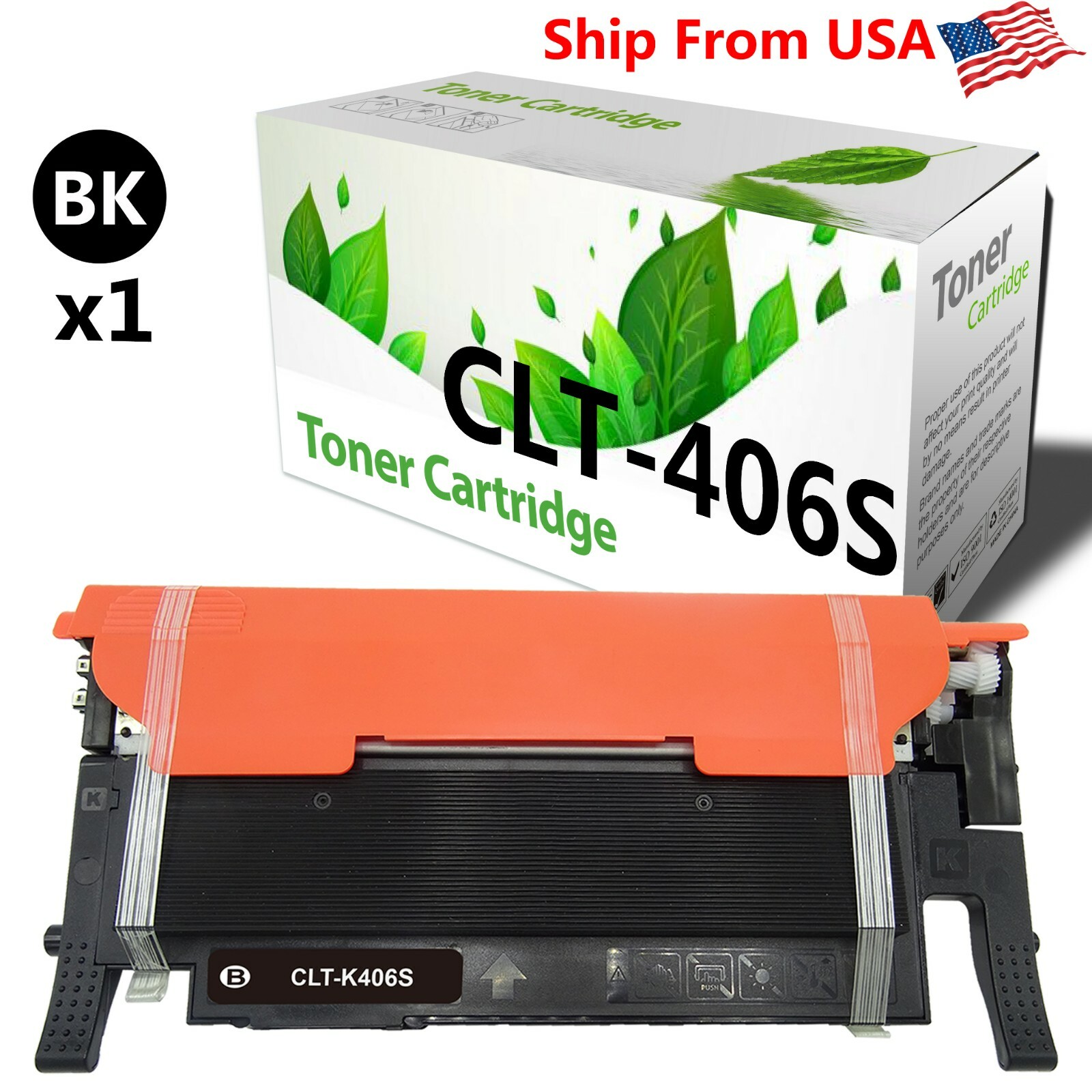 1 PK CLT406S CLT 406S CLT-406S Toner Cartridge for Samsung CLX-3303FW 3304 3305