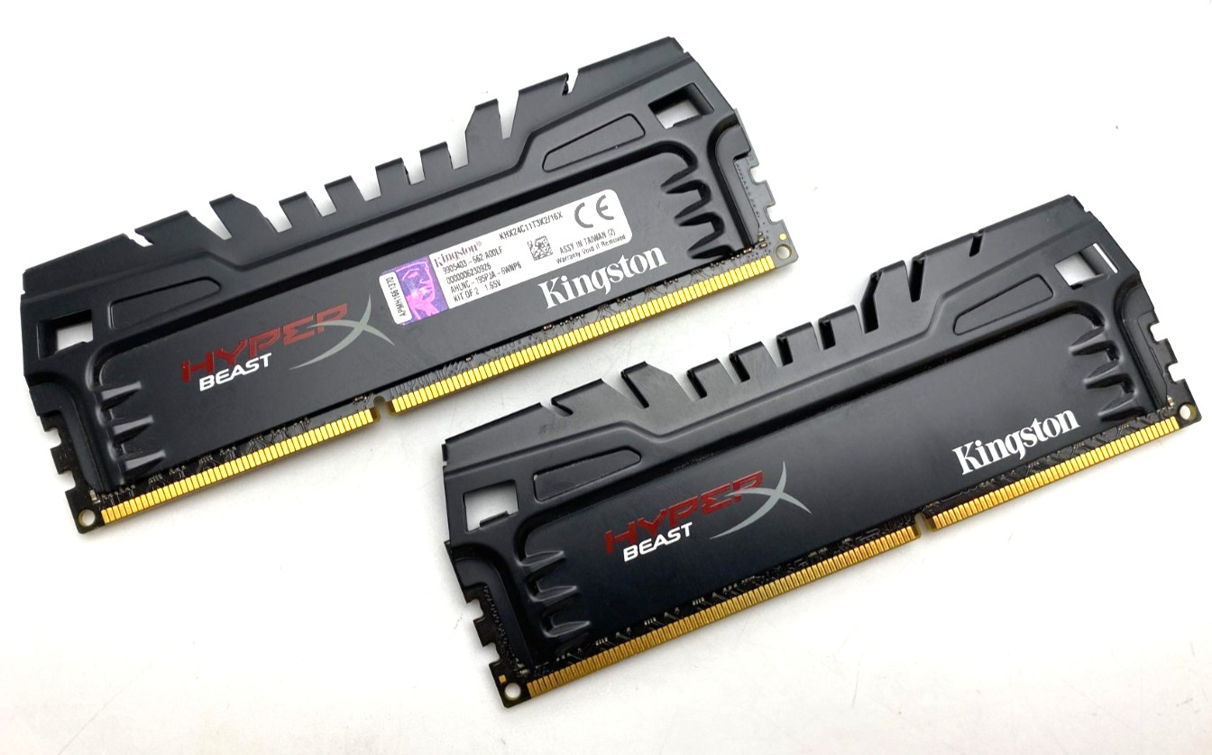 KINGSTON HYPER X BEAST 16GB (2X8GB) DDR3-2400 CL11 240-PIN DIMM KHX24C11T3K2/16X