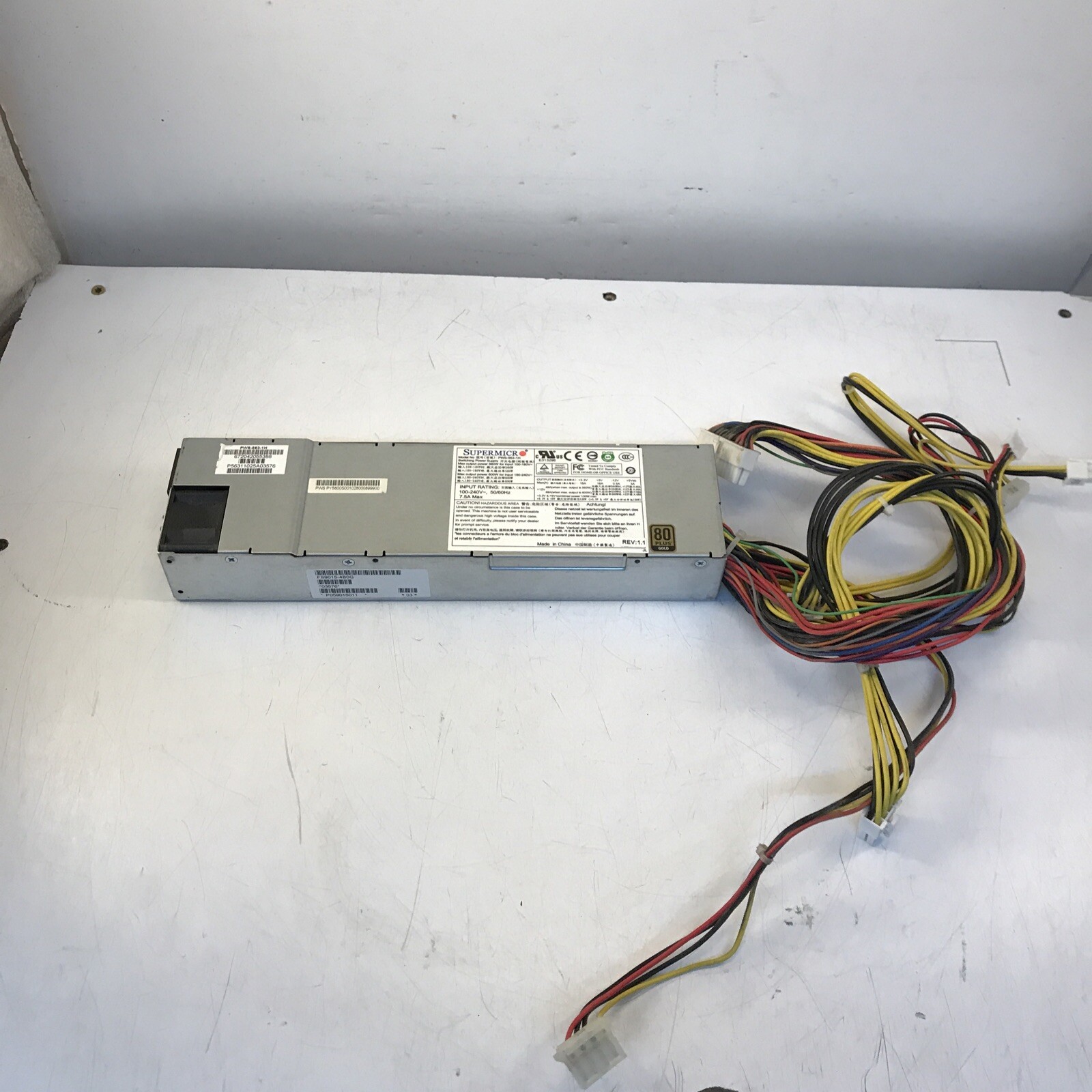Supermicro PWS-563-1H20 560W/600W Gold Power Supply PSU TESTED