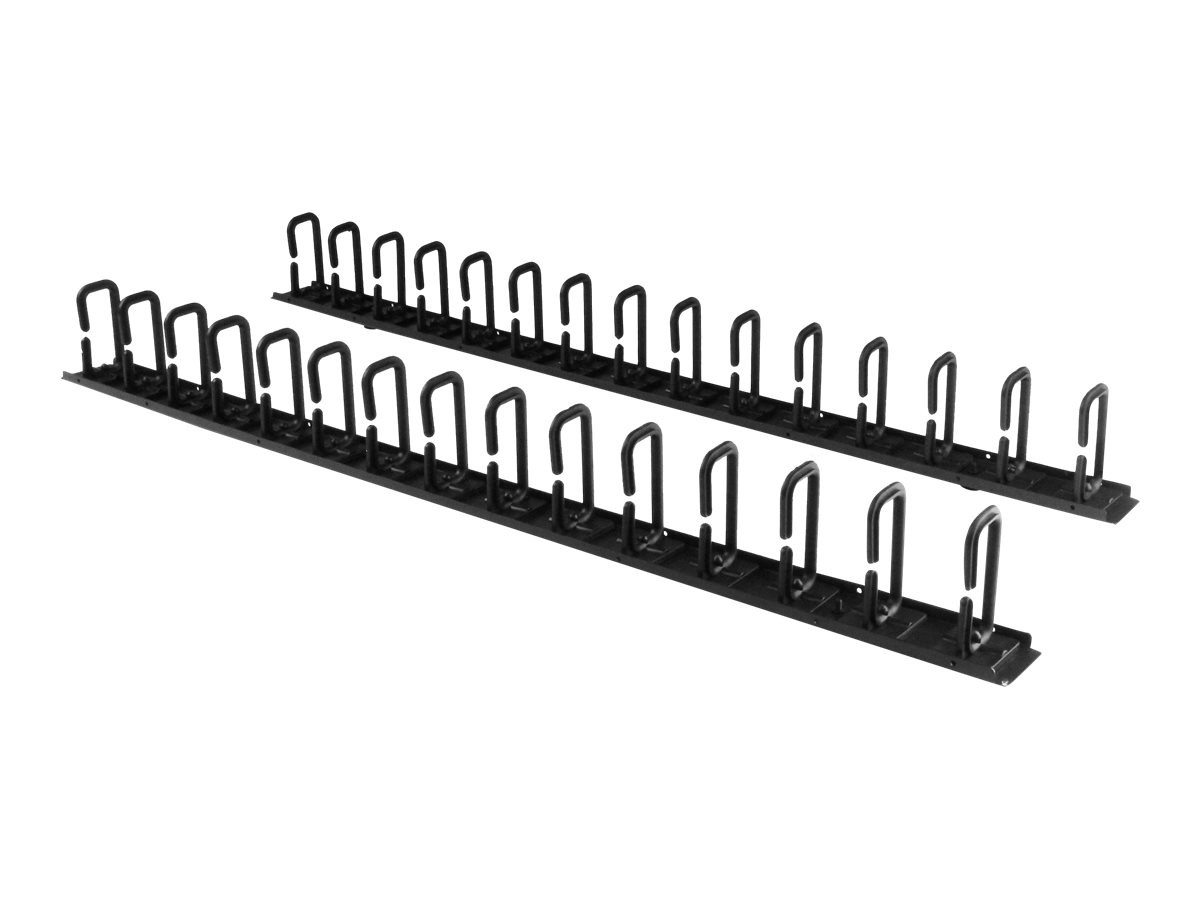 Startech Vertical 0U Server Rack Cable Management w/ D-Ring CMVER40UD
