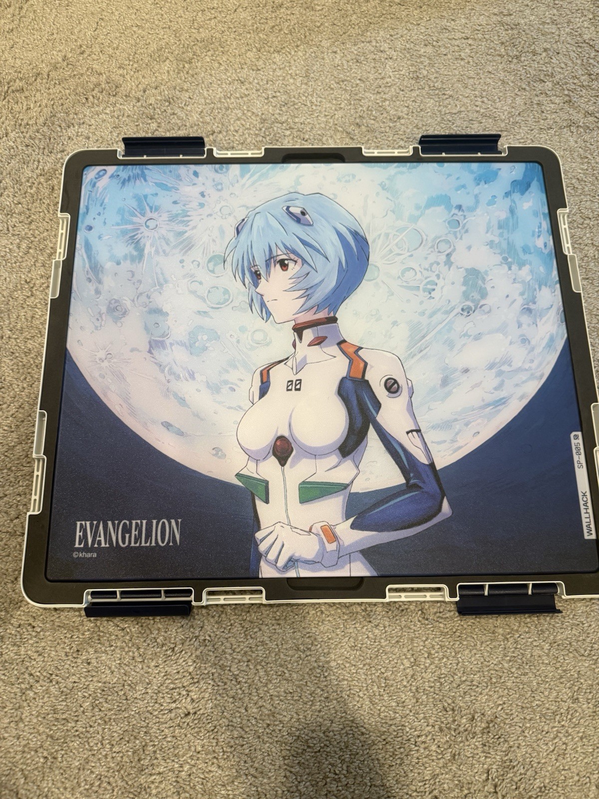 Wallhack Evangelion SP-005 Rei Ayanami Glass Mousepad