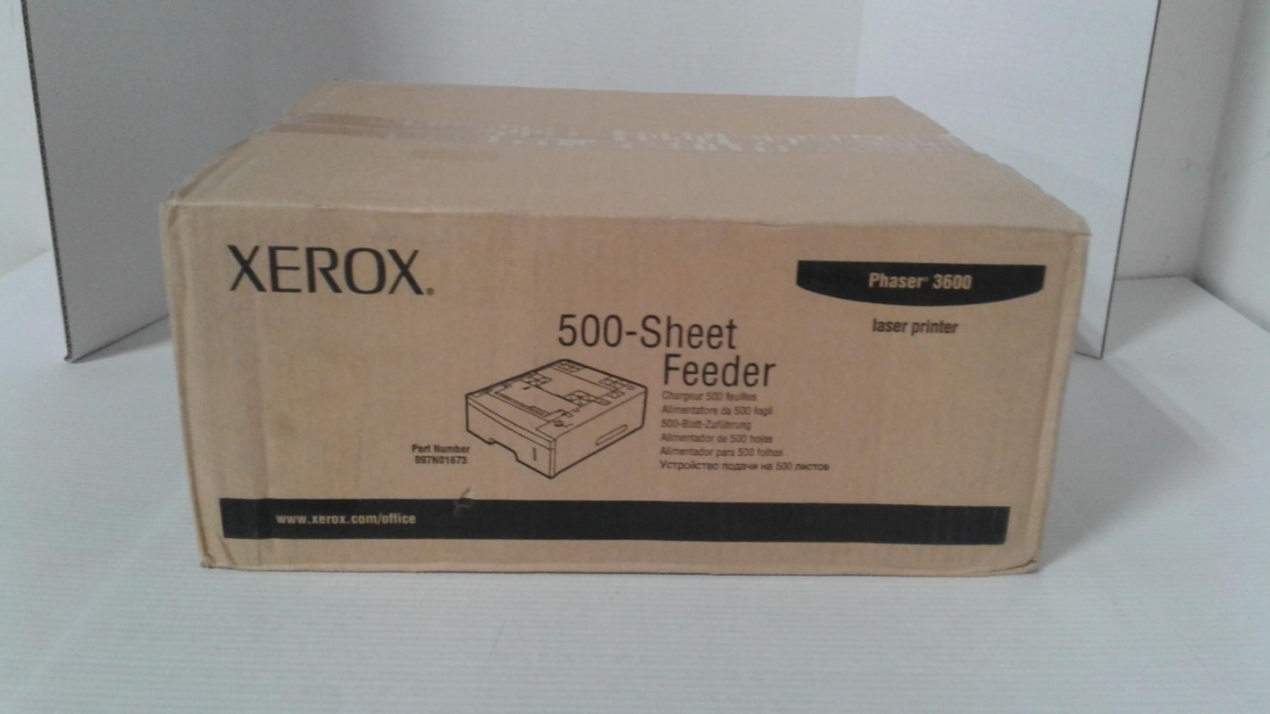 Xerox 097N01673 Paper Feeder 500-Sheet for Xerox Phaser 3600