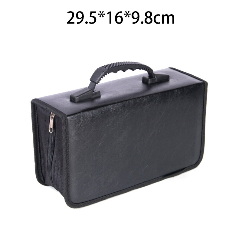  Carry Case Disc Storage 128/400/520 CD DVD Holder Handle Fold Disc Bag Portable