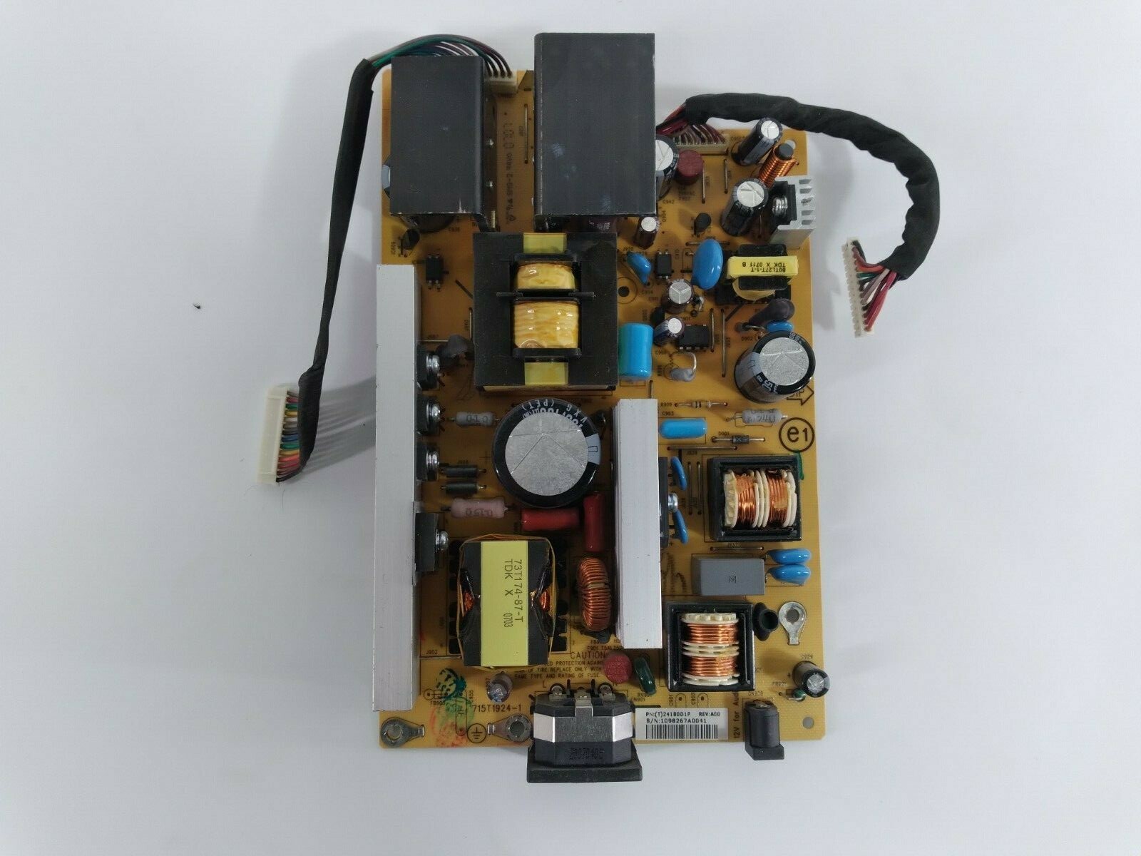 Dell UltraSharp 2707WFP Power Supply Board (T)24180D1P 27" Monitor Part