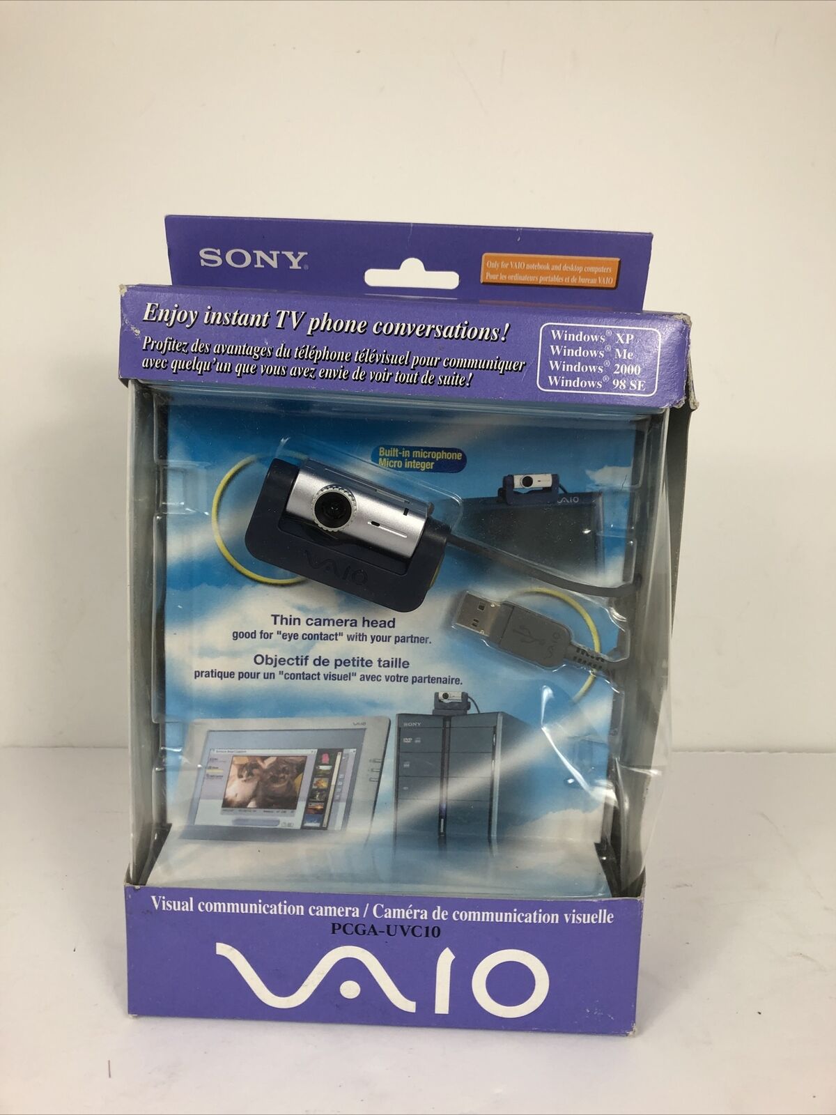 Sony Vaio USB Visual Communication Camera (PCGA-UVC10) Brand New Old Stock