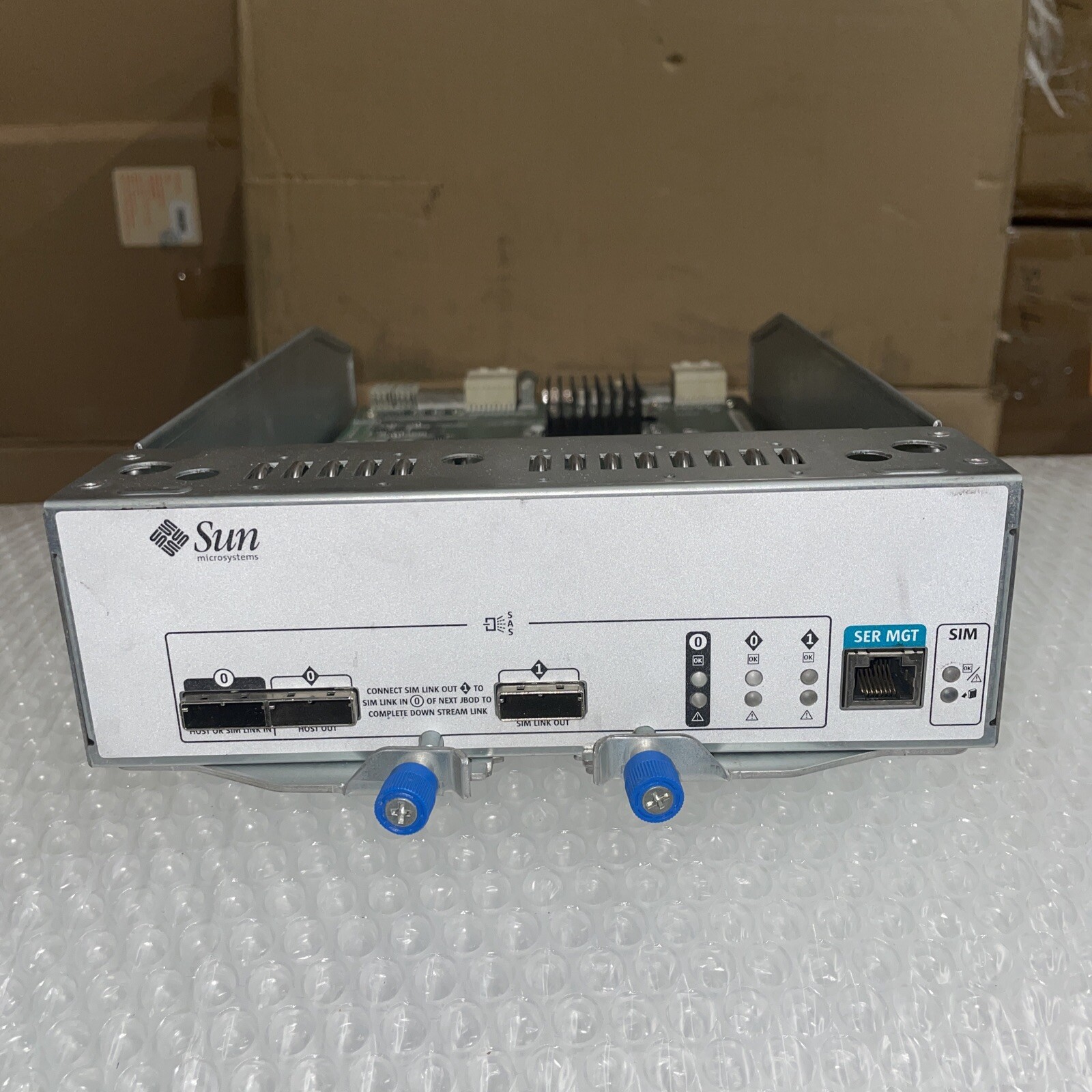 SUN Microsystems 375-3584-01 6GB/S SAS Interface Controller module hot swap