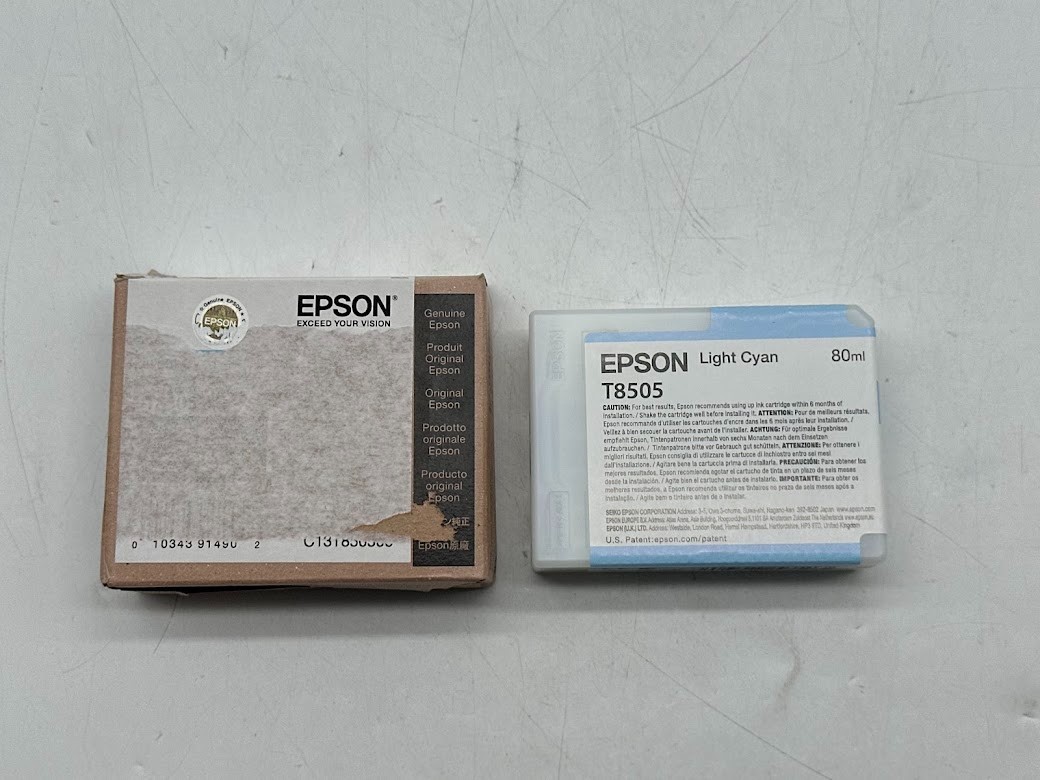 Epson T850 UltraChrome HD Light Cyan Ink Cartridge