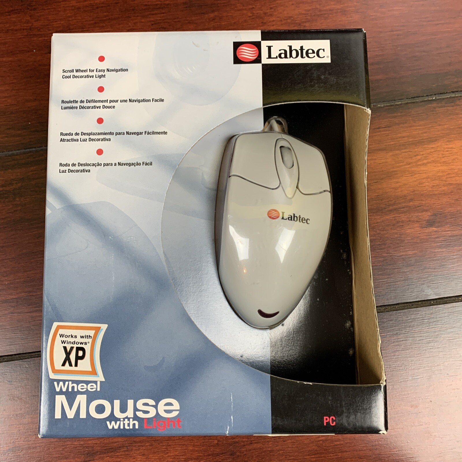 Labtec Wheel Mouse PS/2 PC Computer