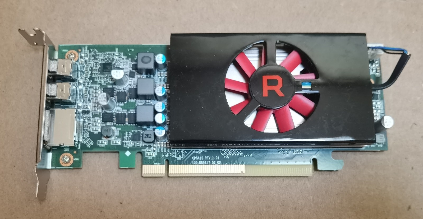 Dell 6044M AMD RX 640 LOW Profile Graphics Card DP + 2x miniDP 4GB GDDR5 Radeon