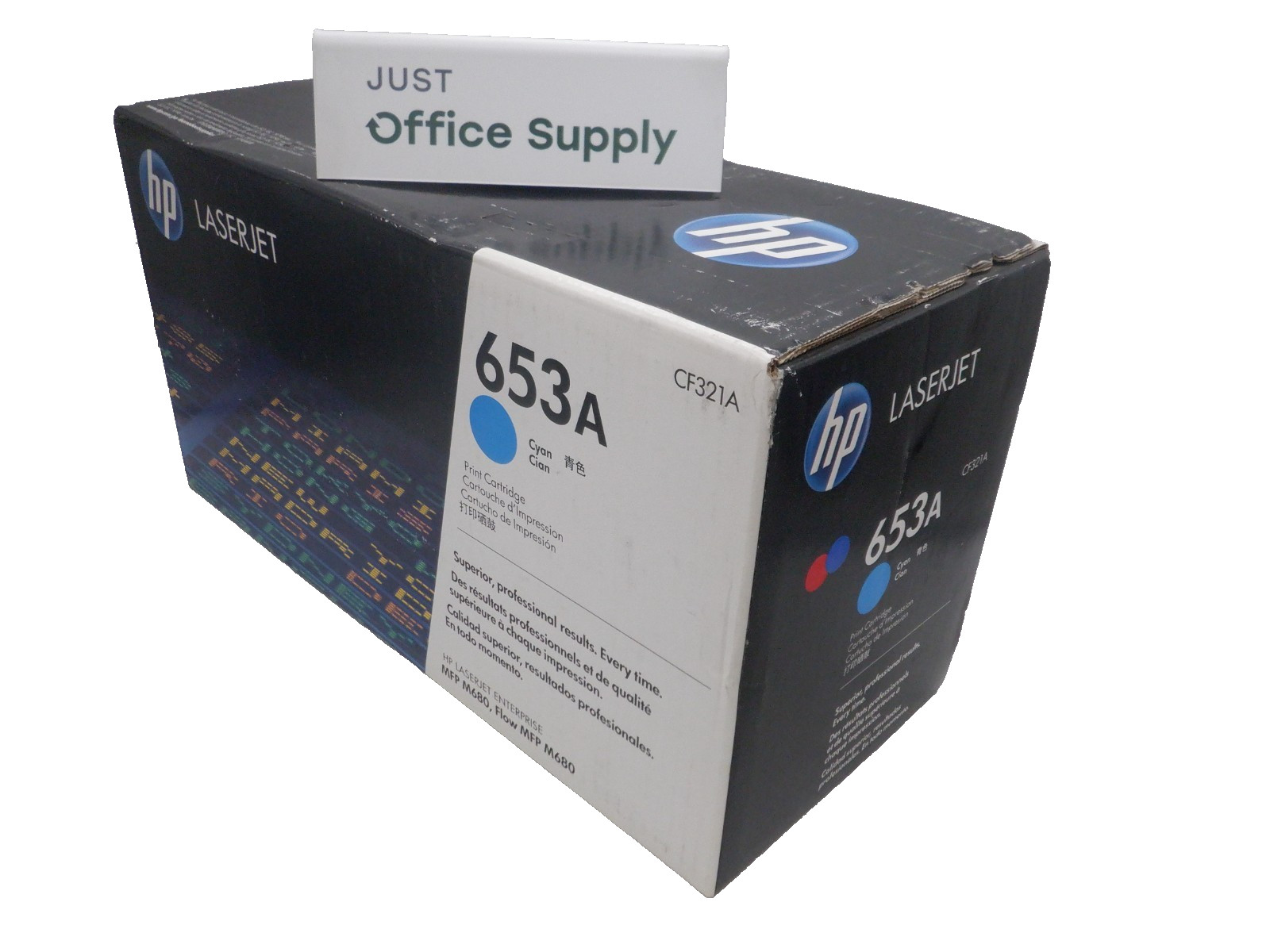 Genuine HP 653A Cyan CF321A Print Cartridge  DD