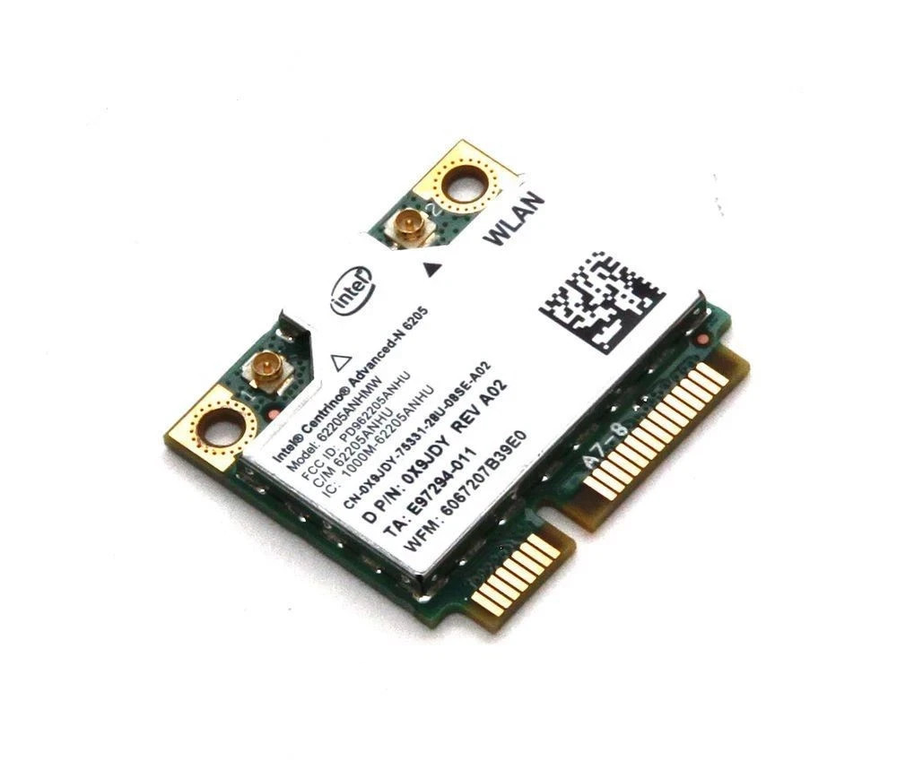 Genuine Dell Latitude E6430s WI-FI Card 62205ANHMW X9JDY 0X9JDY Tested Good