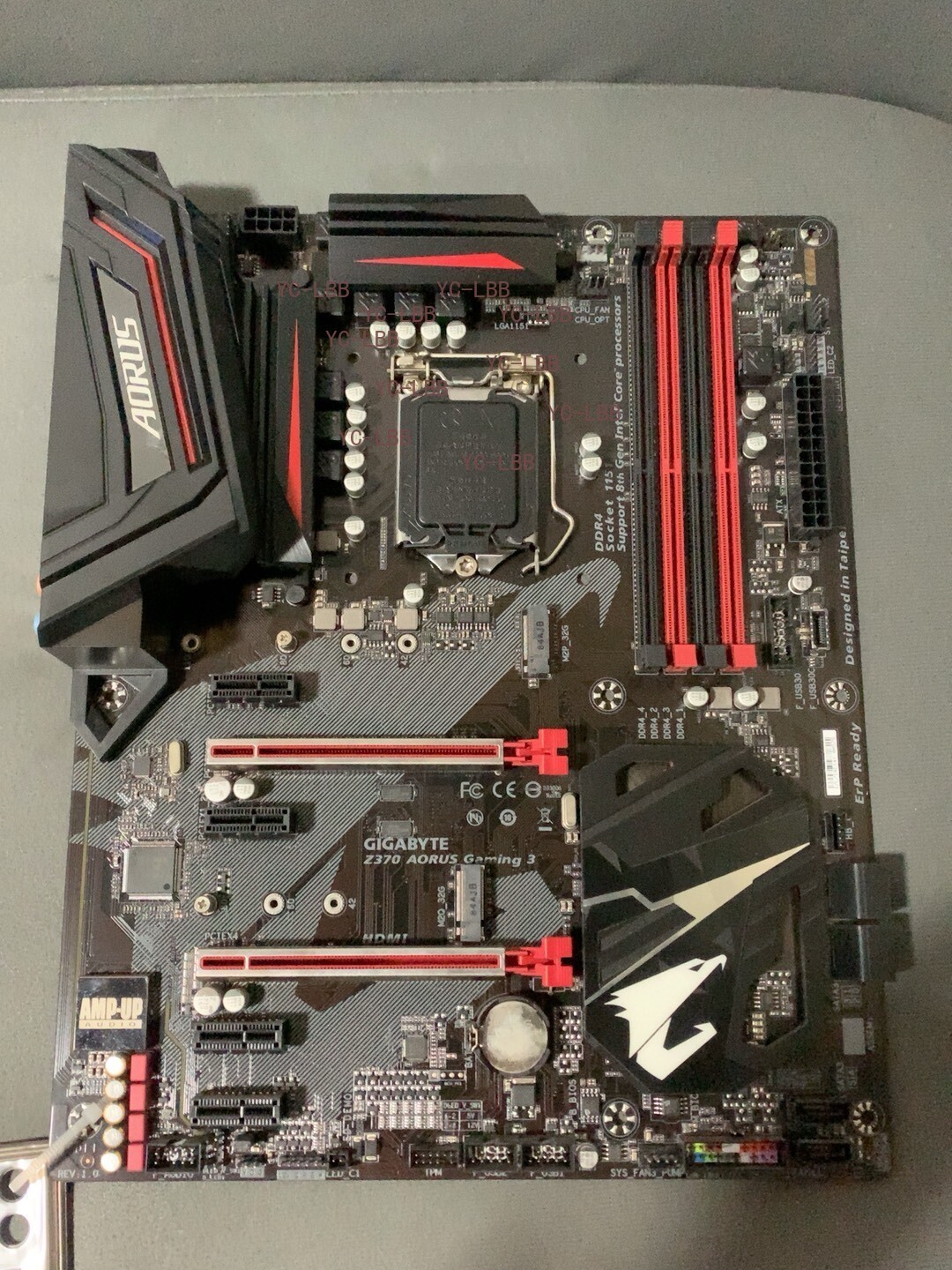 FOR GIGABYTE Z370 AORUS Gaming 3 LGA 1151 DDR4*4 64GB HDMI Motherboard Test OK