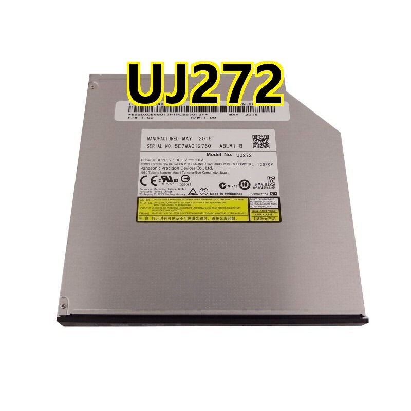 Panasonic UJ272 UJ-272 9.5mm SATA 6X 3D Blu-ray Burner BD-RE BDXL Writer Drive