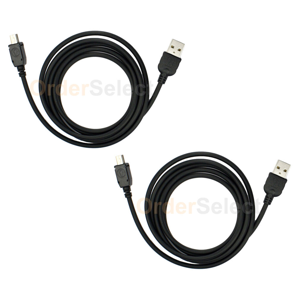 2 NEW 3FT USB A to Mini B Printer Scanner Camera Cable (U2A1-MNB-2PK) 100+SOLD