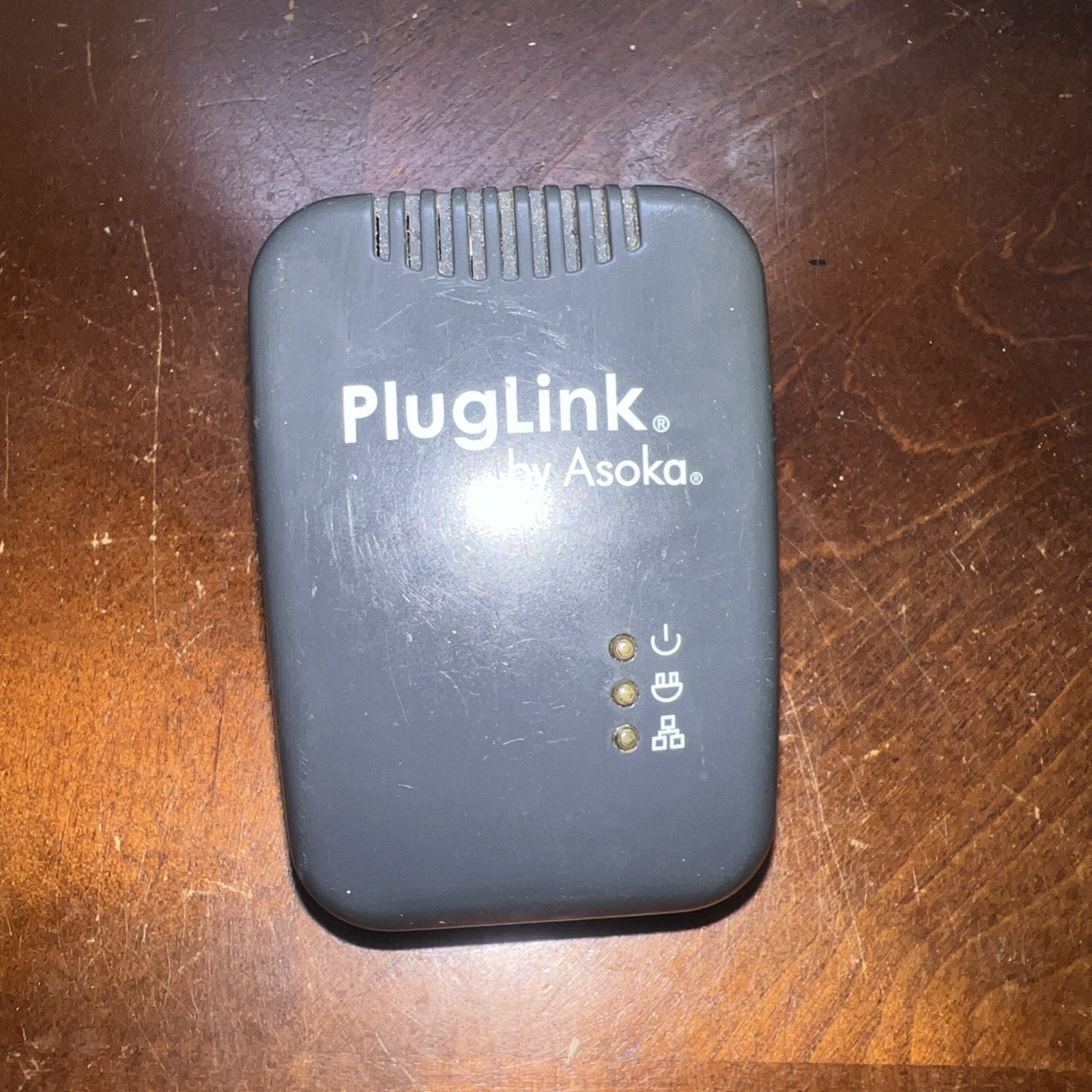 PlugLink by Asoka 9650 Ethernet Adapter ETH Internet Through Outlet With E.Cable