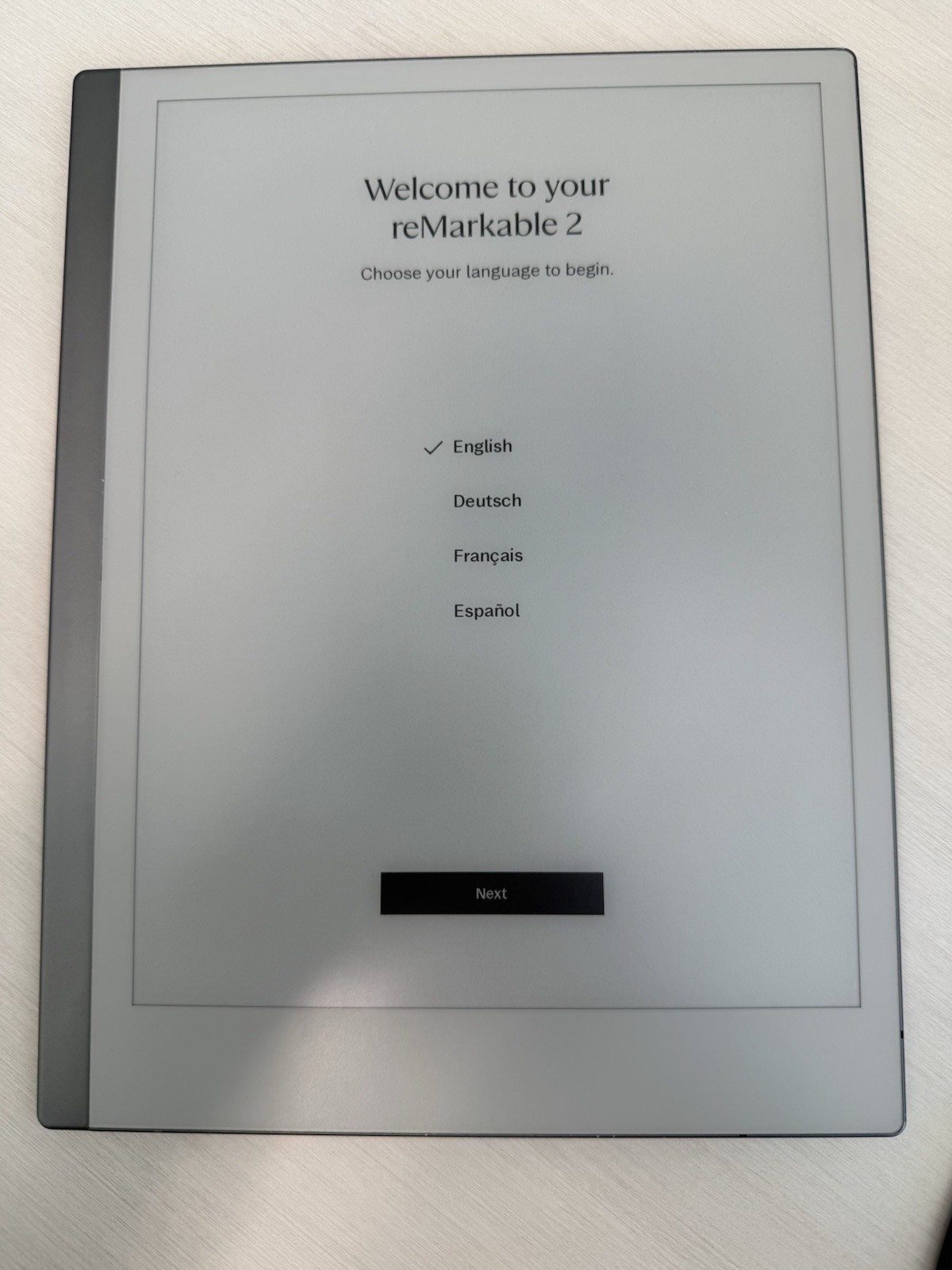 reMarkable 2 8GB Gray RM110 w/Pen and Extra Marker Tips