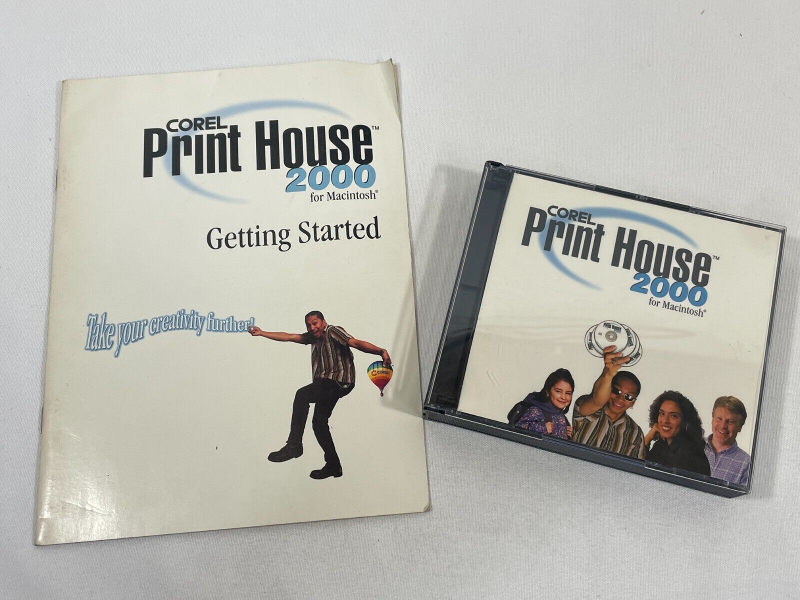 Vintage 1999 Corell Print House 2000 CD-ROM Macintosh Mac Software