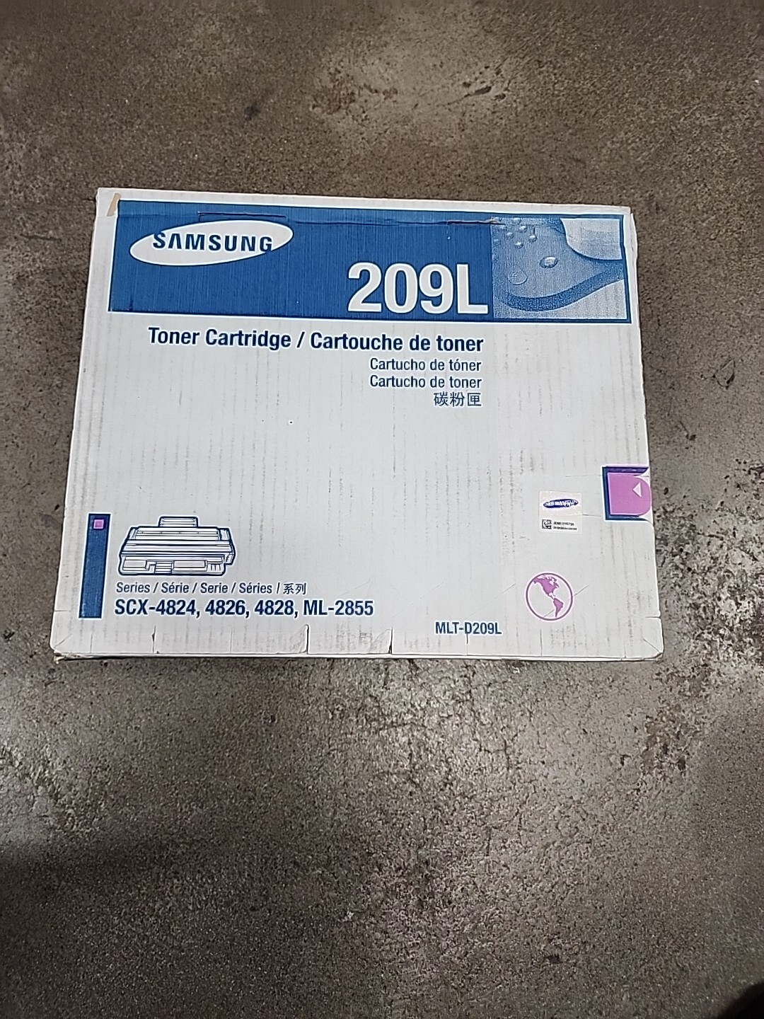 NewSamsung 209L Black OEM Toner Cartridge  /OPENED BOX