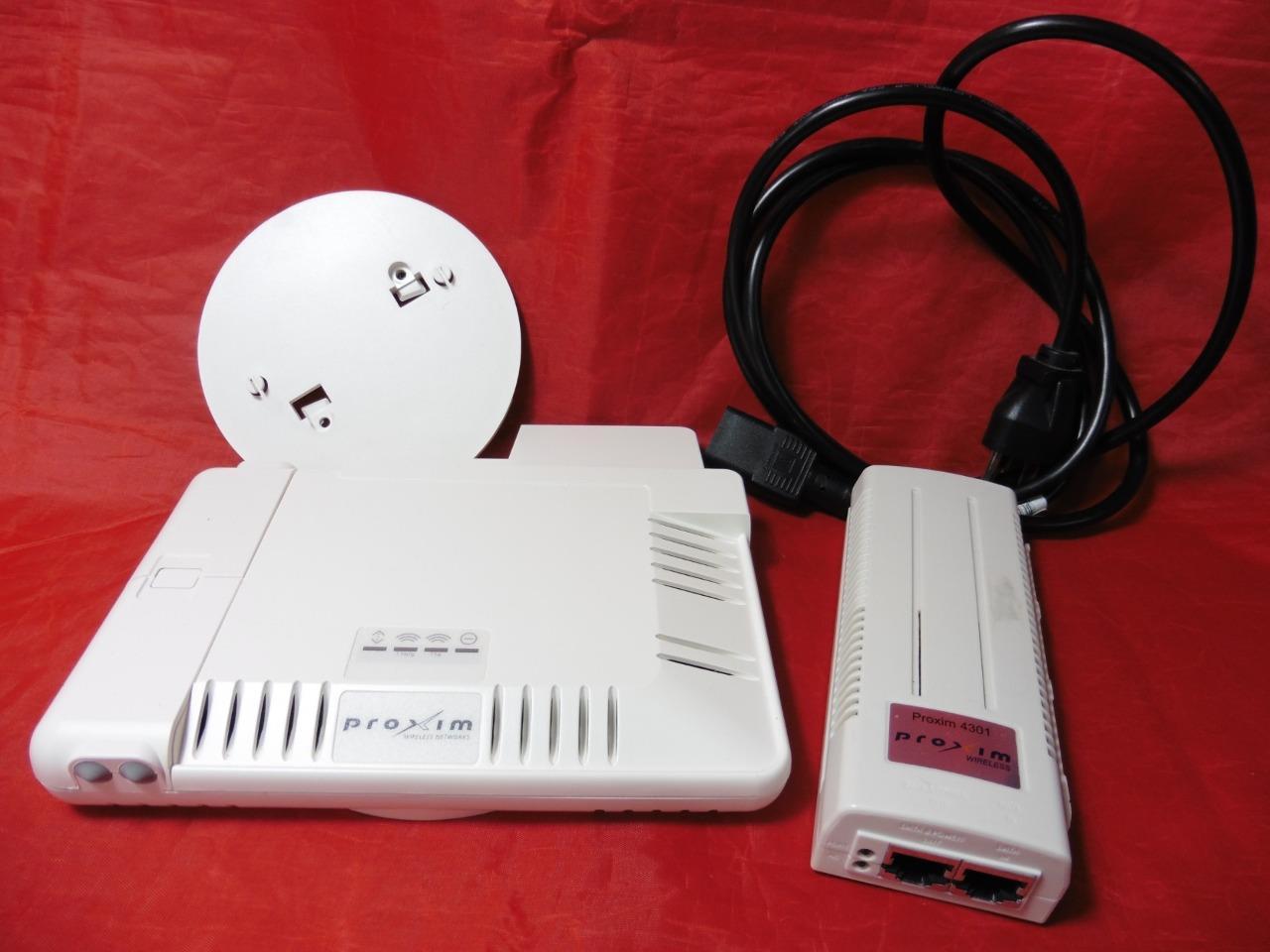 Proxim Orinoco AP-4000M Mesh Wireless Access Point w POE Injector 4301