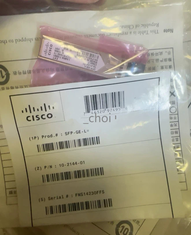 NEW CISCO SFP-GE-L Gigabit 10Km 1310Nm SFP Transceiver Module