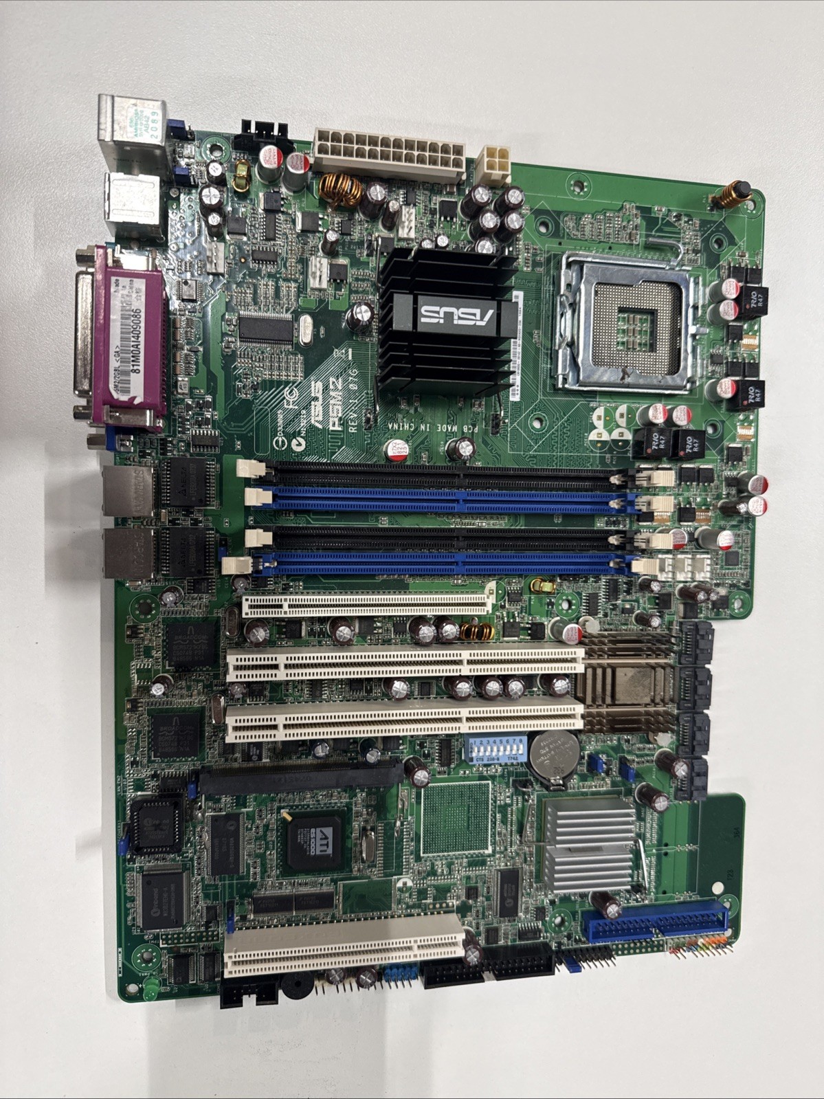 ASUS P5M2 REV. 1.07G Socket 775 DDR2 PCI PCI-X ATX System Board