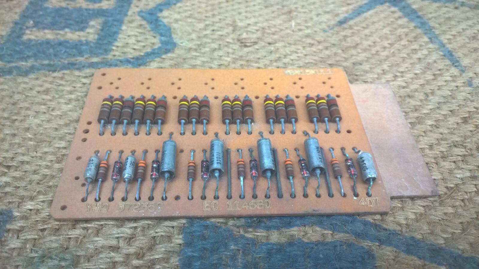 Vintage IBM 1401 Mainframe Computer SMS Card 372360 - Circuit Board