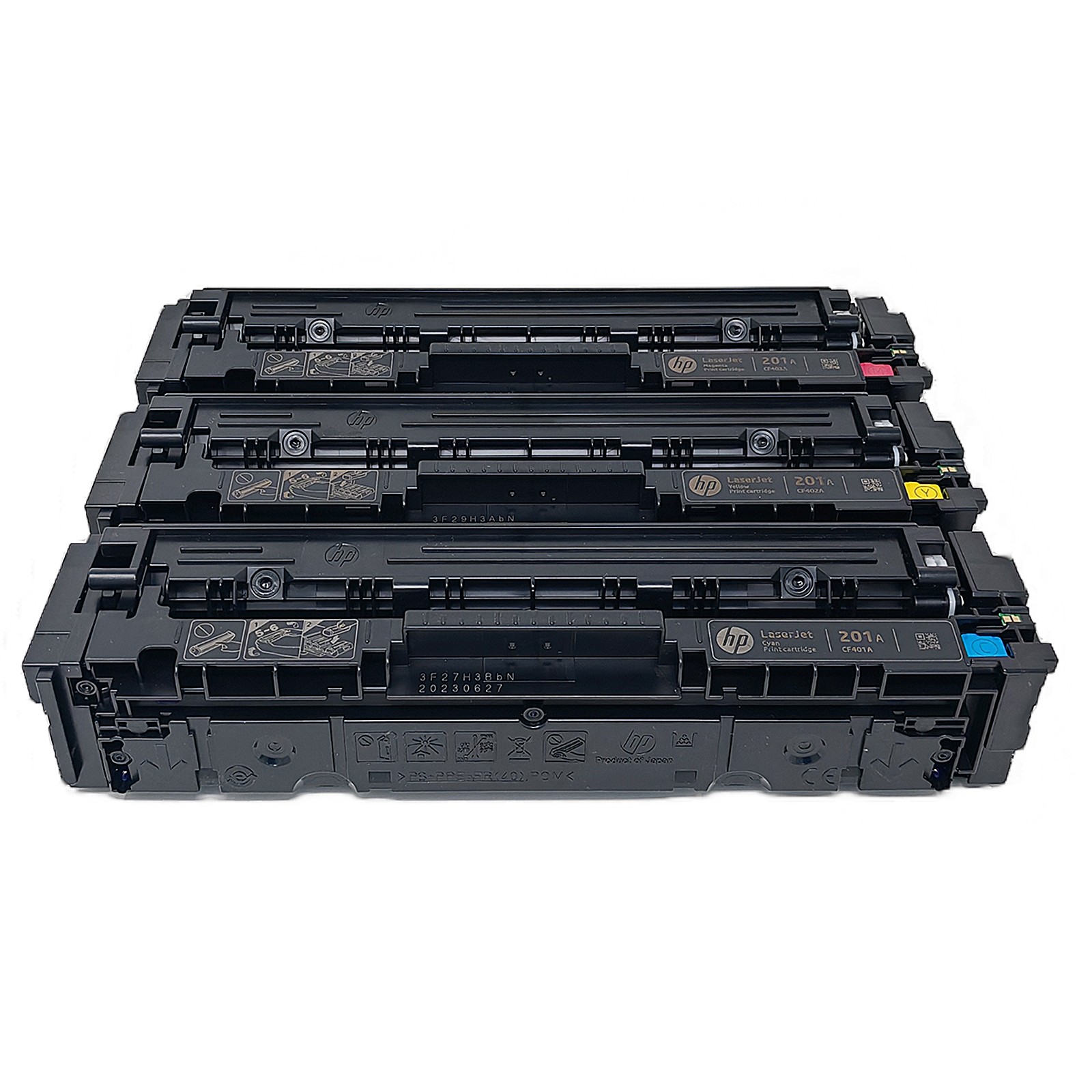 3x Genuine HP 201A CF401A-CF403A Toner for LaserJet M277dw M277c6 M252dw M274n