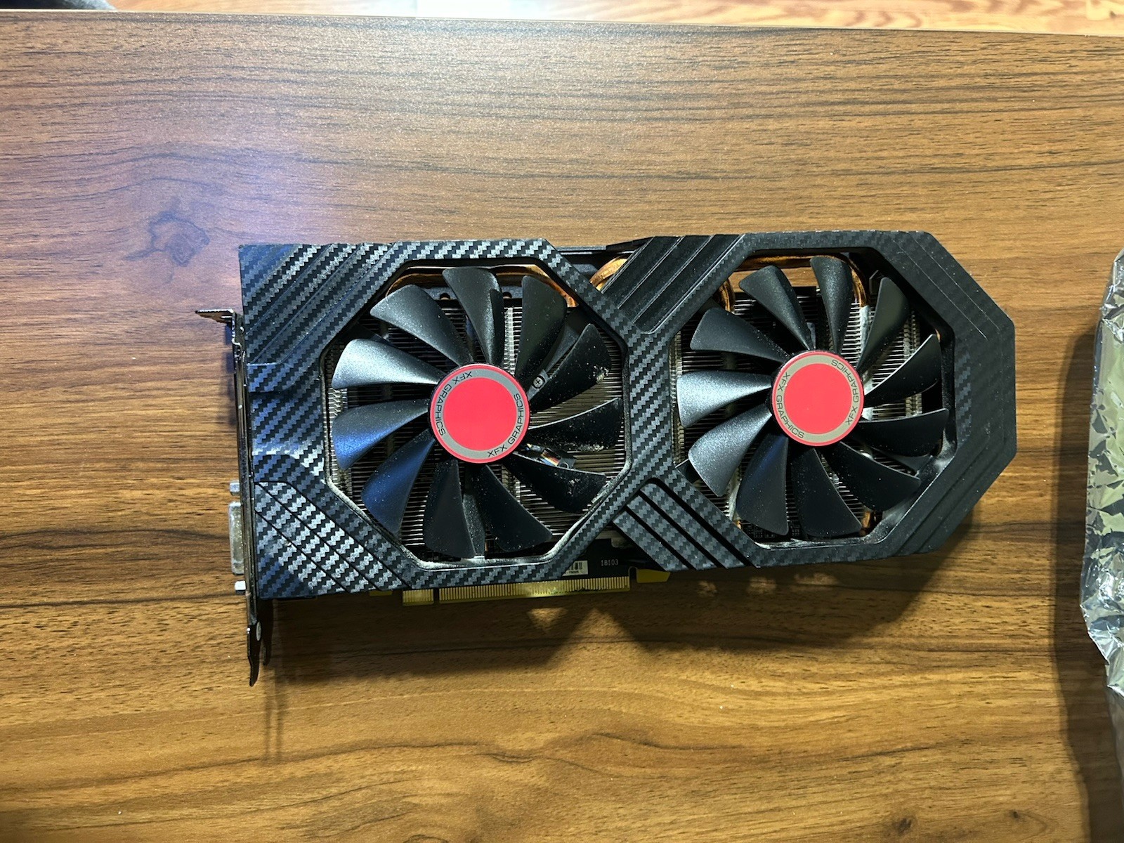 XFX AMD Radeon RX 580 8GB GDDR5 PCIe x16 Dual Fan DX12 DVI HDMI DP