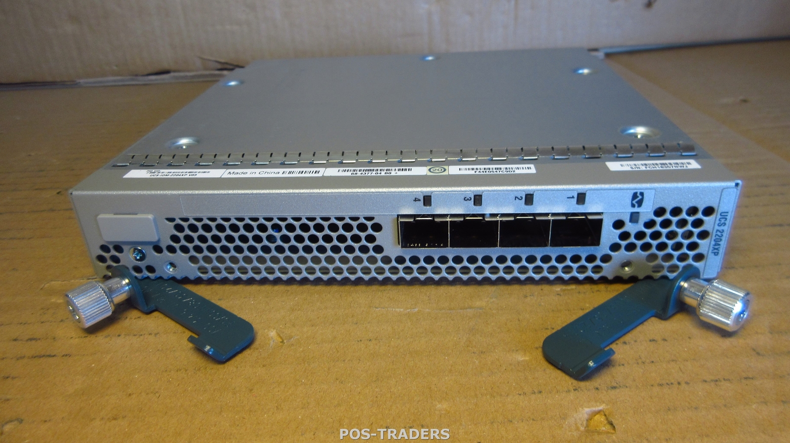 Cisco UCS-IOM-2204XP V03 4-Port Fabric Extender 68-4377-04 - FROM UCS 5108 V01