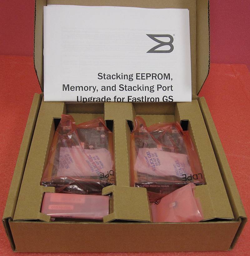 NEW BROCADE/Foundry FLS648-STK-CXU Upgrade Kit NEW Unused 50xAvailable