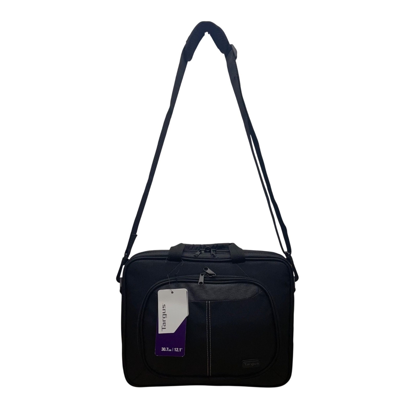 Targus Men’s Black Nylon Adjustable Strap Messenger Intellect Laptop Bag