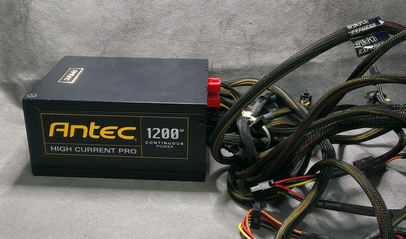 Antec High Current Pro HCP-1200 1200W ATX12V / EPS12V SLI Ready 80 PLUS GOLD Cer