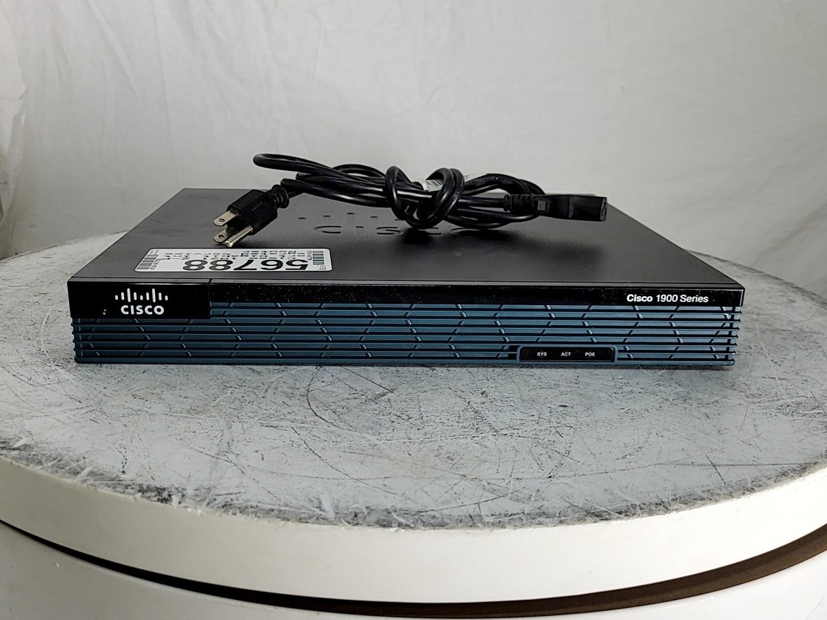 Cisco 1921 CISCO1921/K9 V05 2-Port Gigabit Integrated Service Router SEE NOTES