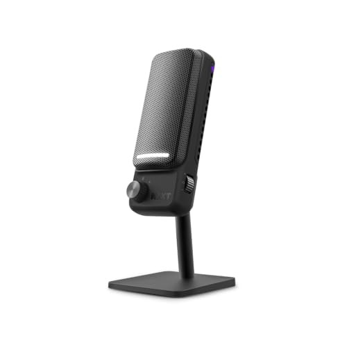 NZXT CAPSULE ELITE WIRED USB MICROPHONE BLACK Cardioid Gaming Microphone (Black)