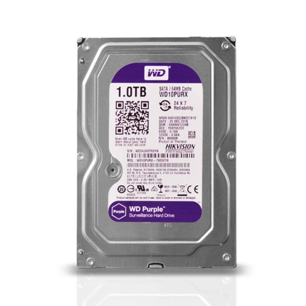 for WD10PURX Western Digital 1TB 5400RPM SATA 3.5" Internal HDD Hard Disk Drive