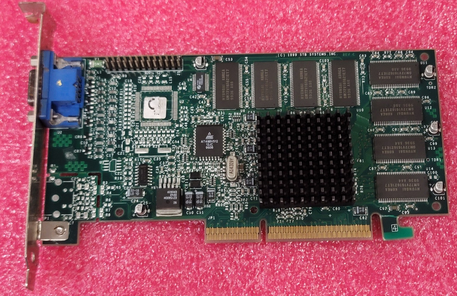 3DFX Voodoo3 2000 16MB VGA AGP GPU Video Card for DOS Retro Gaming working #R67