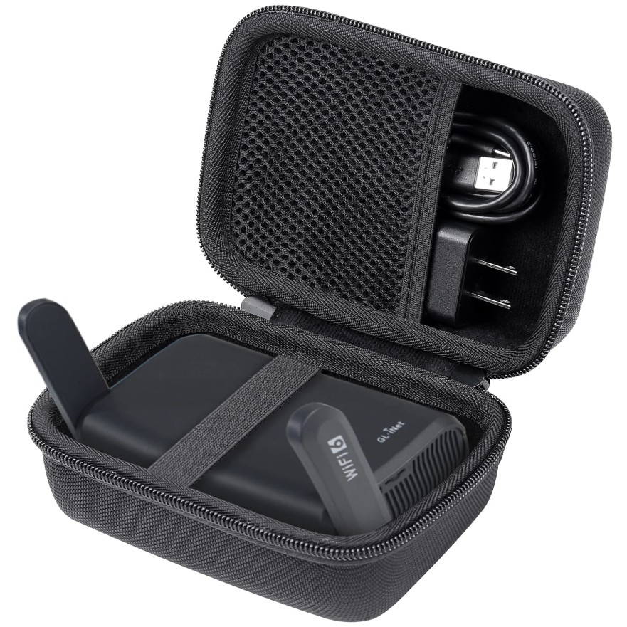 Aenllosi Hard Case for GL.iNet GL-AXT1800 Slate AX/-MT3000, Black